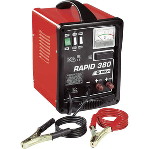 B-Ware Helvi Rapid Batterieladegerät Autobatterielader Starthilfe Tragbar Werkstatt Kfz