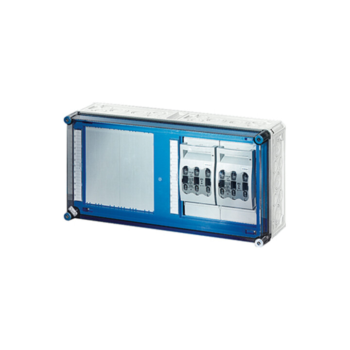 B-Ware Hensel Sicherungsgehäuse Sicherungskasten 2x3x Nh00 250 A 5p Mi 6426 - 4012591656586