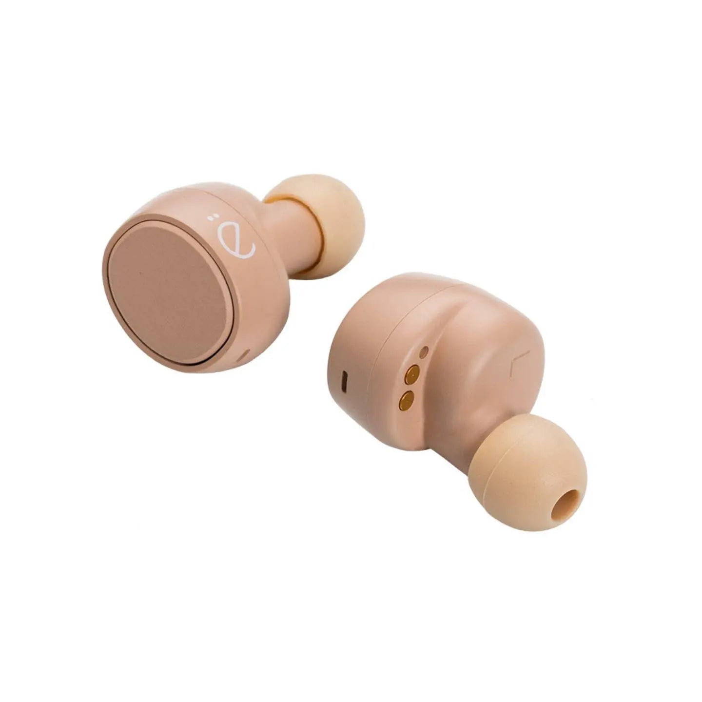 B-Ware Hër In Ear Headset Kopfhörer Bluetooth Ohrhörer Mikrofon Beige Ladecase Hx 12607 - 4260416830776