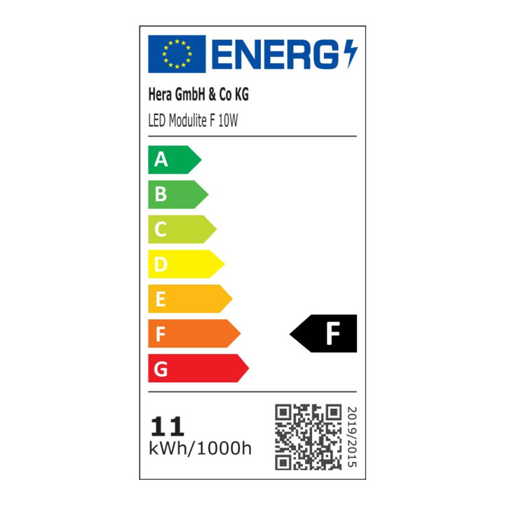 Hera Led Unterbauleuchte Lichtleiste Neutralweiß Modu Lite F600mm Aluminium B-Ware - 4051268134606