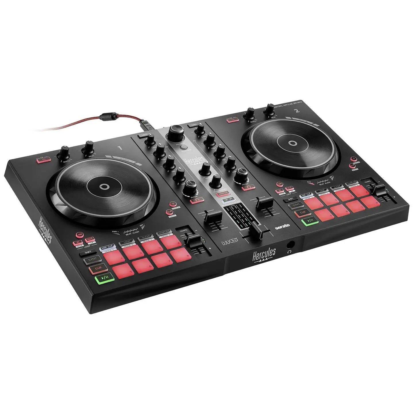 B-Ware Dj Controller Mischpult Hercules Dj Control Inpulse 300 Mk2 Serato Djuced Musik - 3362934746445