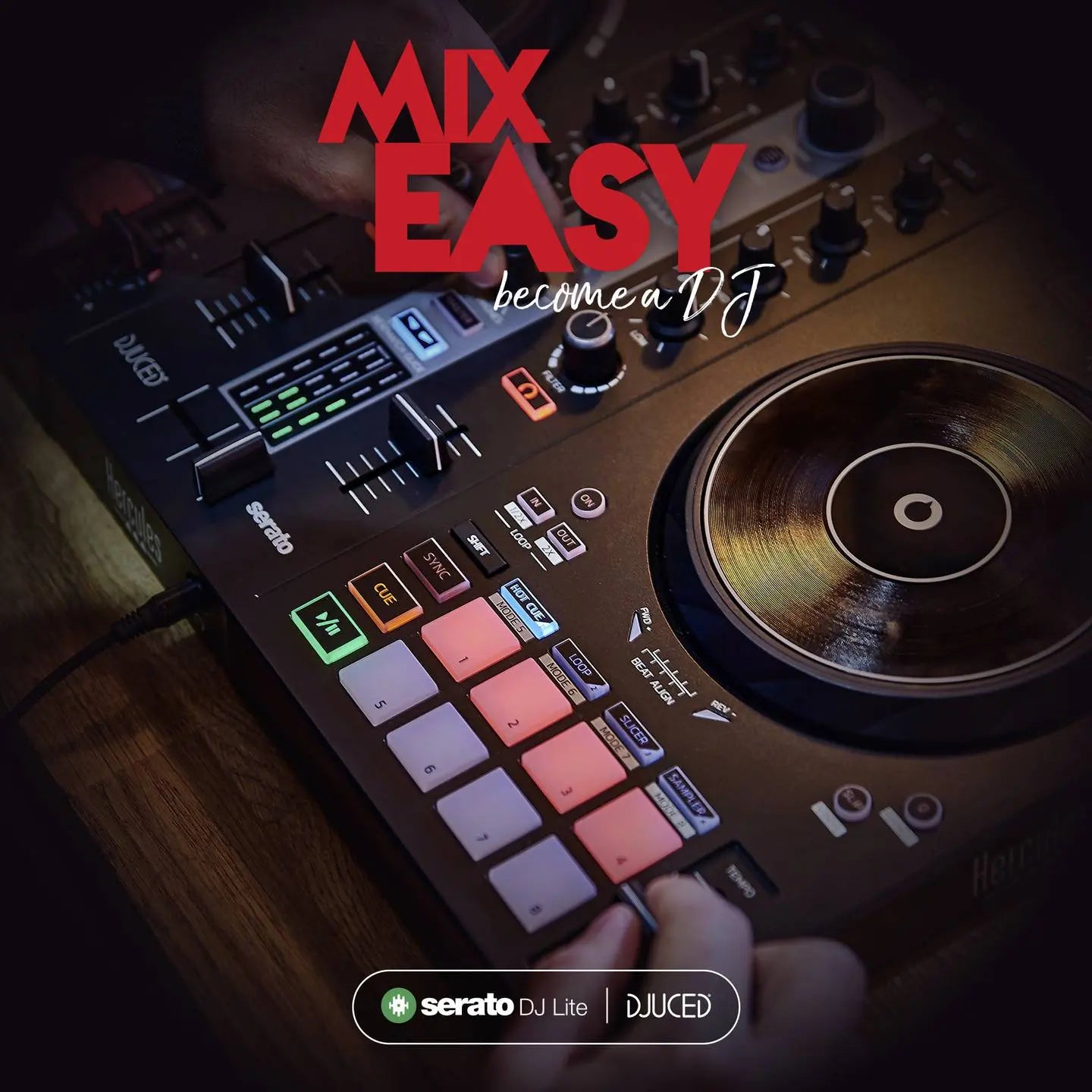 B-Ware Dj Controller Mischpult Hercules Dj Control Inpulse 300 Mk2 Serato Djuced Musik - 3362934746445