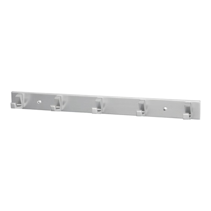 B-Ware Hermeta Handtuchhakenleiste Hakenleiste Handtuchhaken 5 Haken Silberfarben 360mm - 8714359018747