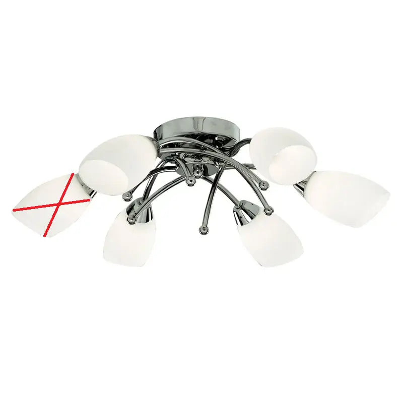 B-Ware Herrliche Deckenleuchte Opera Lampe Kronleuchter 6 Flammig Siehe Text/Foto - 5013874357489