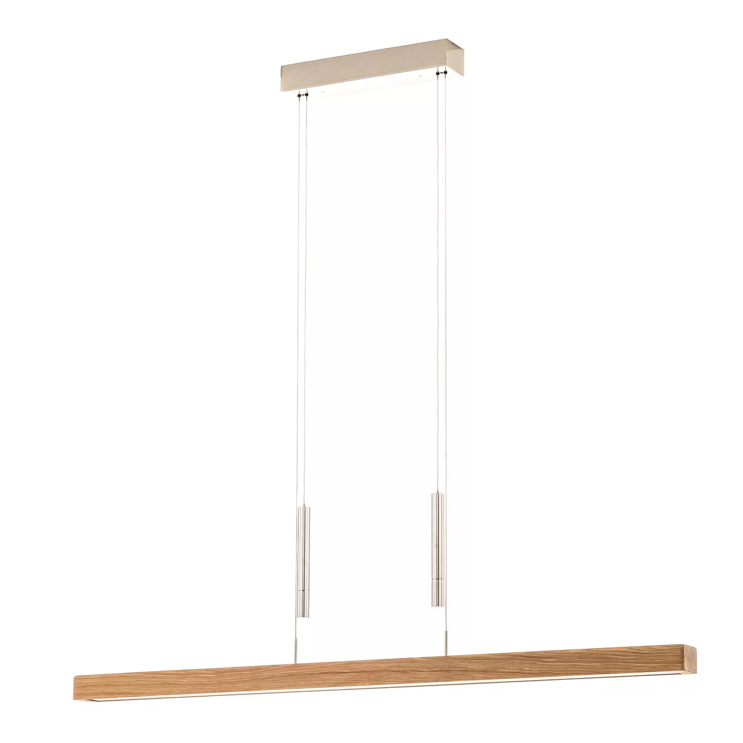 B-Ware Herz Blut Leonora Hängelampe Down 121cm Eiche Natur Deckenlampe Deckenleuchte - 4021273026180