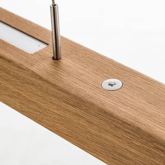 Herz Blut Leonora Hängeleuchte Pendelleuchte Deckenlampe Up&Down 160cm Natur Led B-Ware