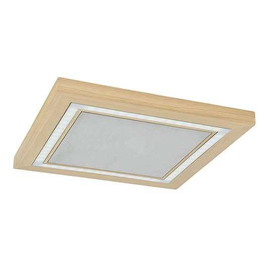 B-Ware Herz Blut Otto O Deckenlampe Hängelampe Deckenlicht Led 36 W Quadrat Eiche Natur - 4021273026456
