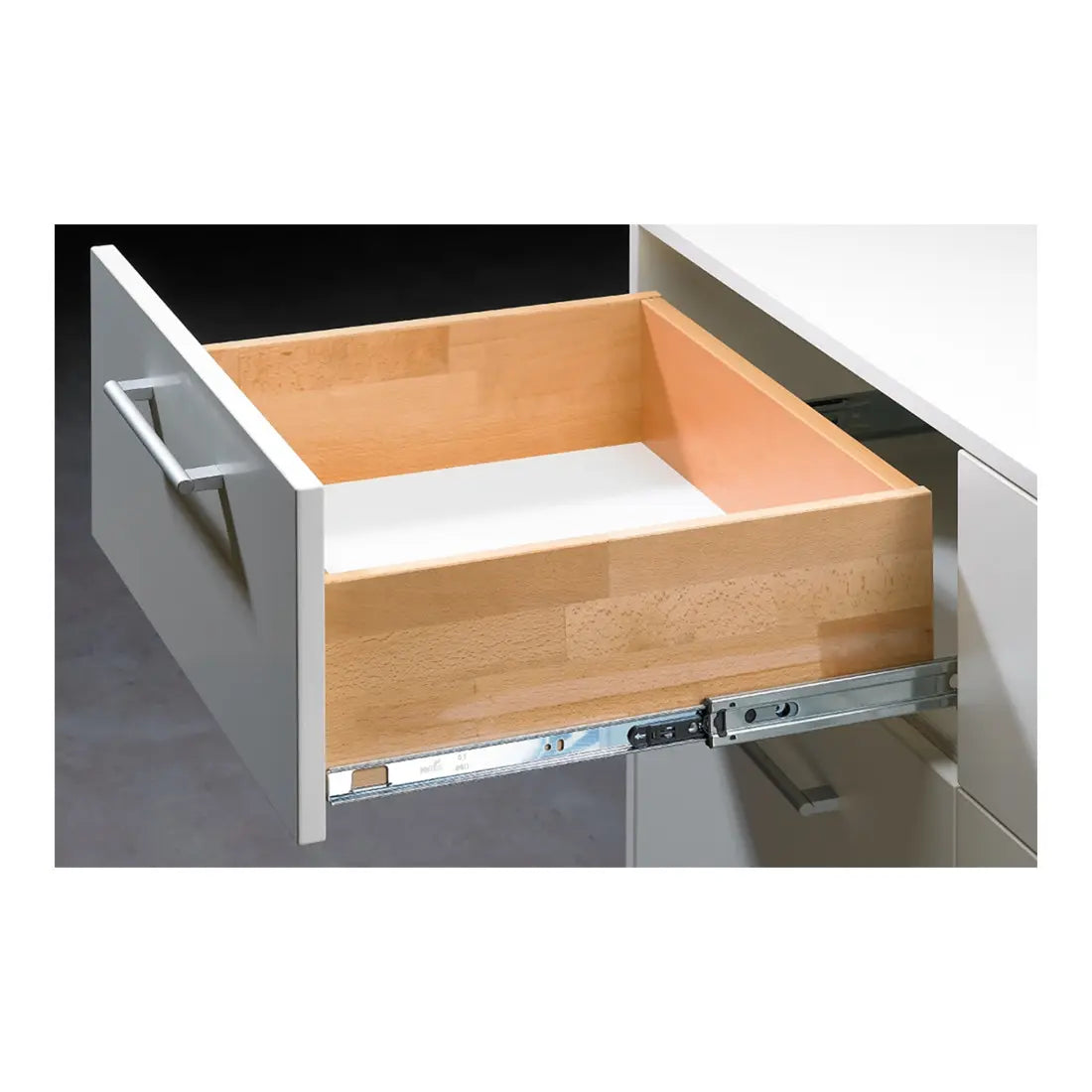 B-Ware Hettich Kugelauszug Schubladenauszug Silent System Führung Stahl 500 Mm Garnitur - 4023149601514
