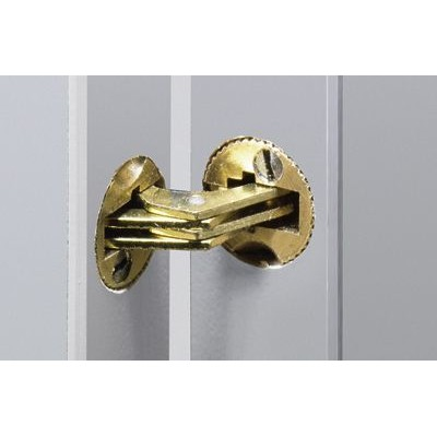 B-Ware Hettich Mb Zylinderscharnier Türband Scharnier 180° Topf 14mm Messing Matt - 4023149311703