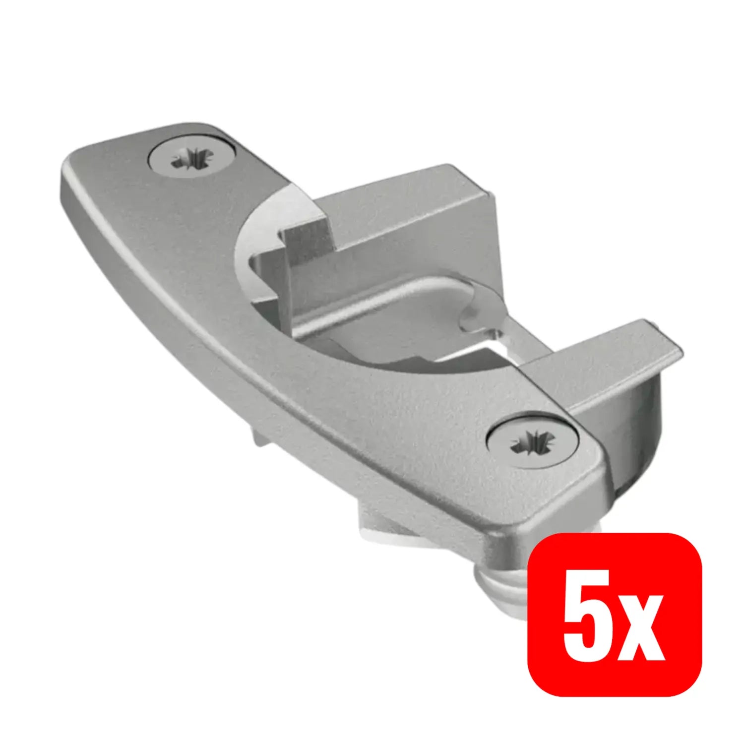 B-Ware Hettich Topfscharnier Scharnier Selekta Th 32 Zinkdruckguss Vernickelt 5 Stück - 4023149601668
