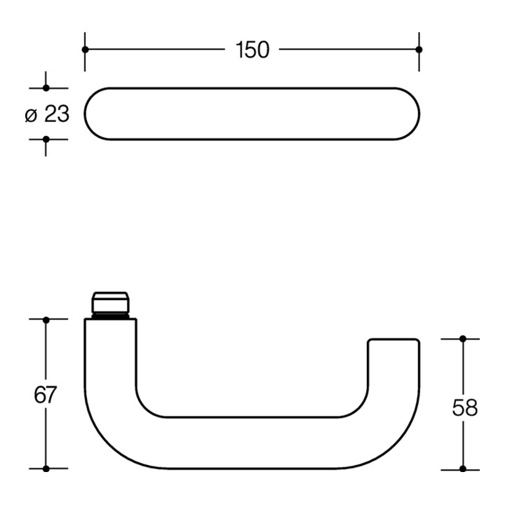 B-Ware Hewi Wechselgarnitur Garnitur Türbeschlag Schwarz Pz Siehe Text/Foto - 4014885307204
