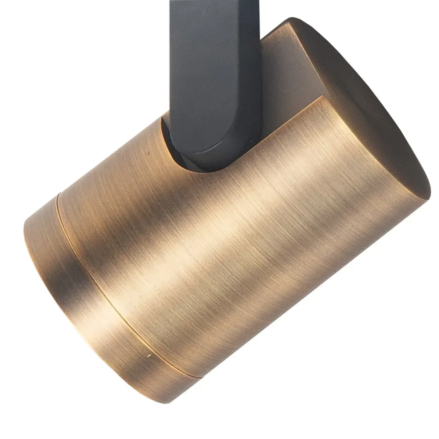 B-Ware Highlight Halo Deckenspot Strahler Spot Schwarz Messing Brüniert Länge 65 Cm - 8718379047350