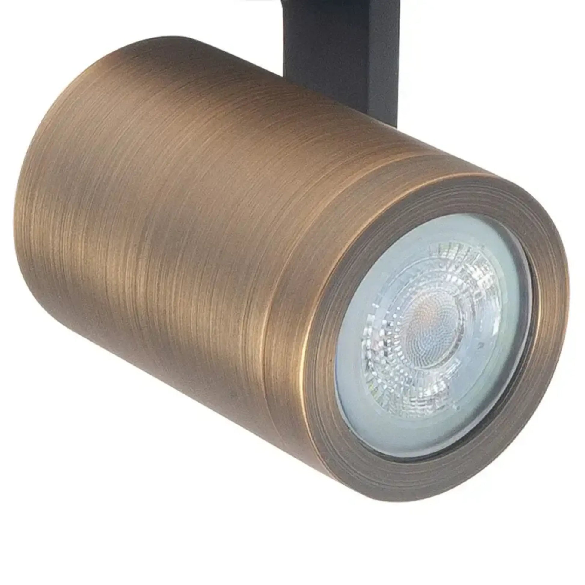 Highlight Halo Deckenspot Strahler Spot schwarz messing brüniert Länge 65 cm - 8718379047350