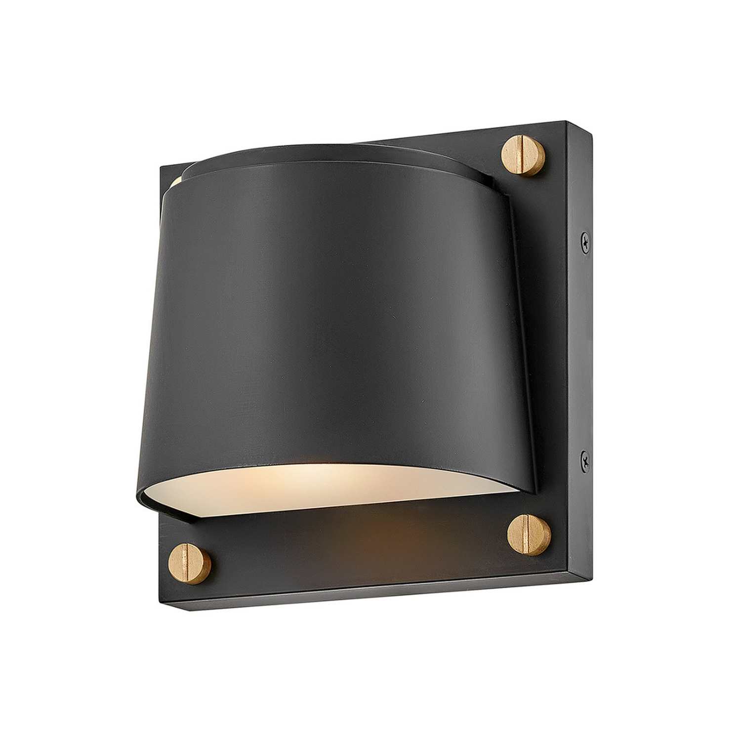 Hinkley Außenwandleuchte Wandlampe Scout Schwarz Ip44 16 5 Cm X 16 5 Cm Led B-Ware - 5024005012078