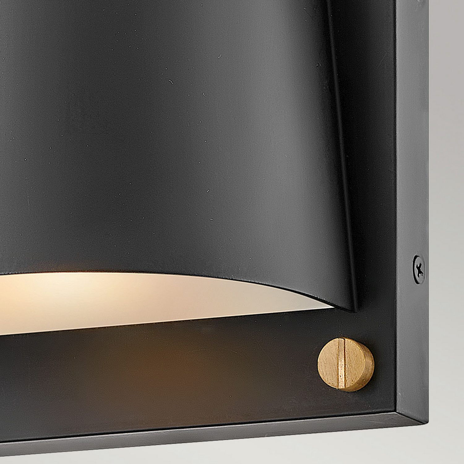 Hinkley Außenwandleuchte Wandlampe Scout Schwarz Ip44 16 5 Cm X 16 5 Cm Led B-Ware - 5024005012078