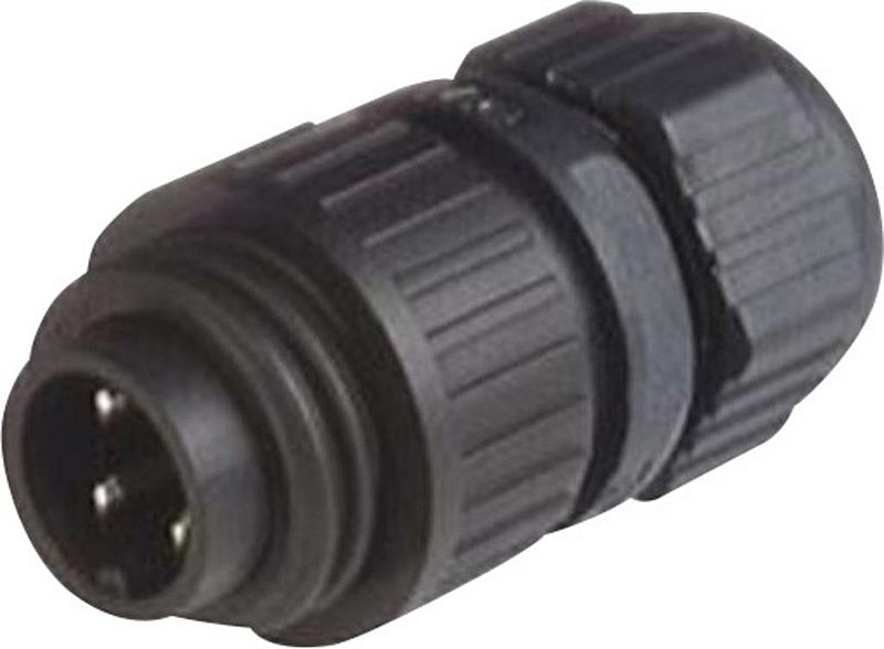 B-Ware Hirschmann 934 124 100 Rundstecker Rundsteckverbinder Gerade Ca + Pe 9 Stück - 4002044181314