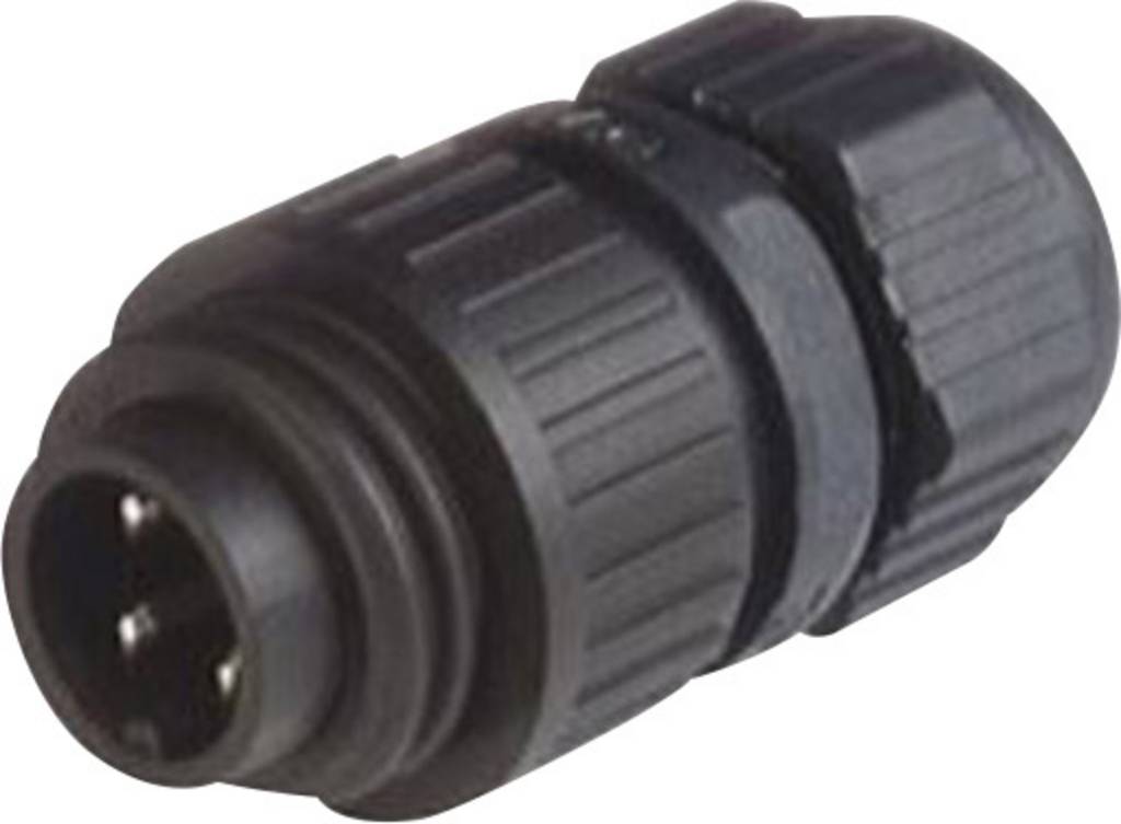 Hirschmann 934 124-100 Rundstecker Rundsteckverbinder gerade CA + PE 9 STÜCK - 4002044181314