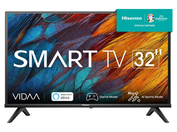 Hisense Led Tv Smart Fernseher 32 A4 K Schwarz Triple Tuner Usb Mediaplayer 80cm  B-Ware - 6942147489451