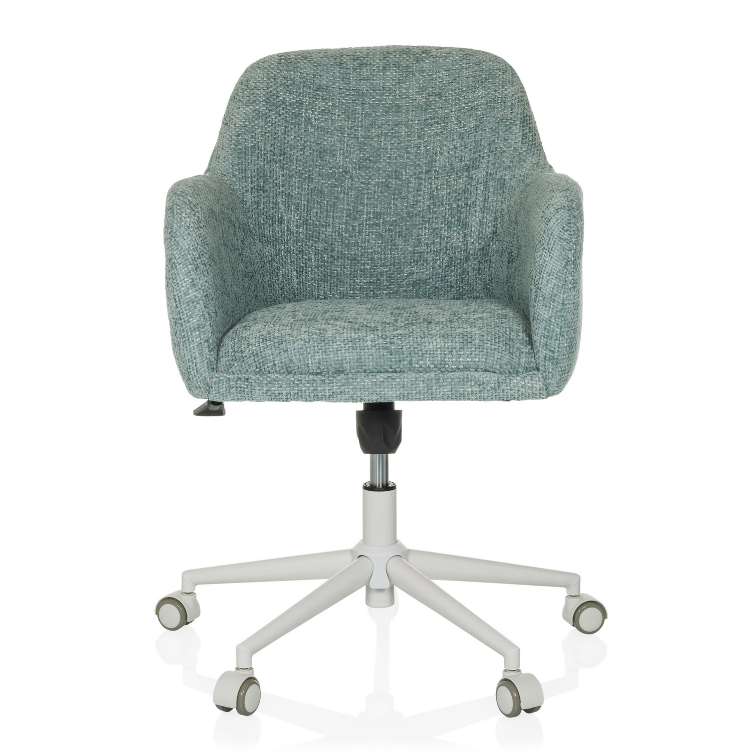 Hjh Living Bürostuhl Drehstuhl Solao Home Bouclé Stoff Mint Büromöbel Möbel B-Ware - 4064323038917