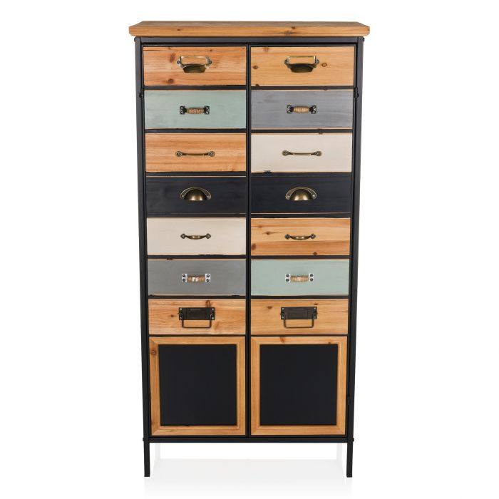 B-Ware Hjh Living Continento High Kommode Sideboard Schrank Aufbewahrung Möbel  - 4064323106449