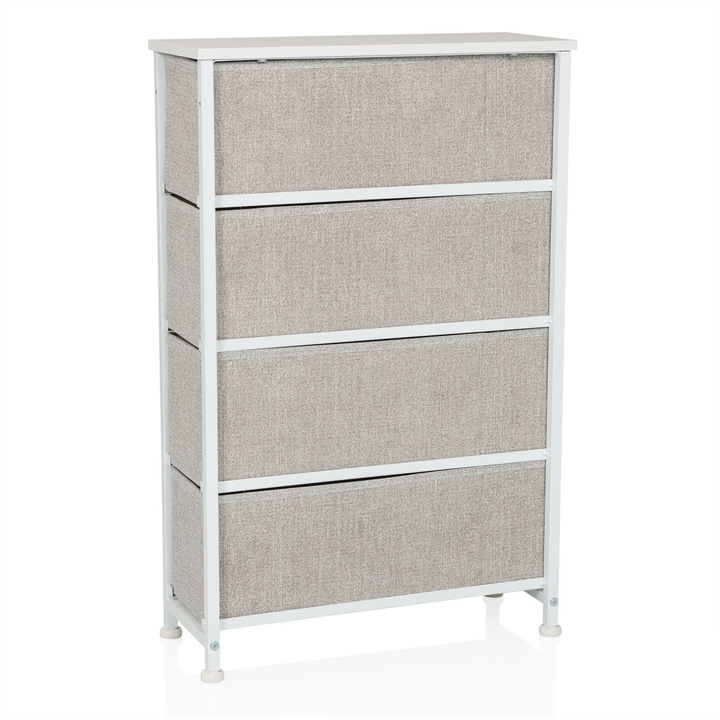 Hjh Living Foldress S   Kommode Sideboard Schubladenkommode Möbel Schrank Grau B-Ware - 4064323106241