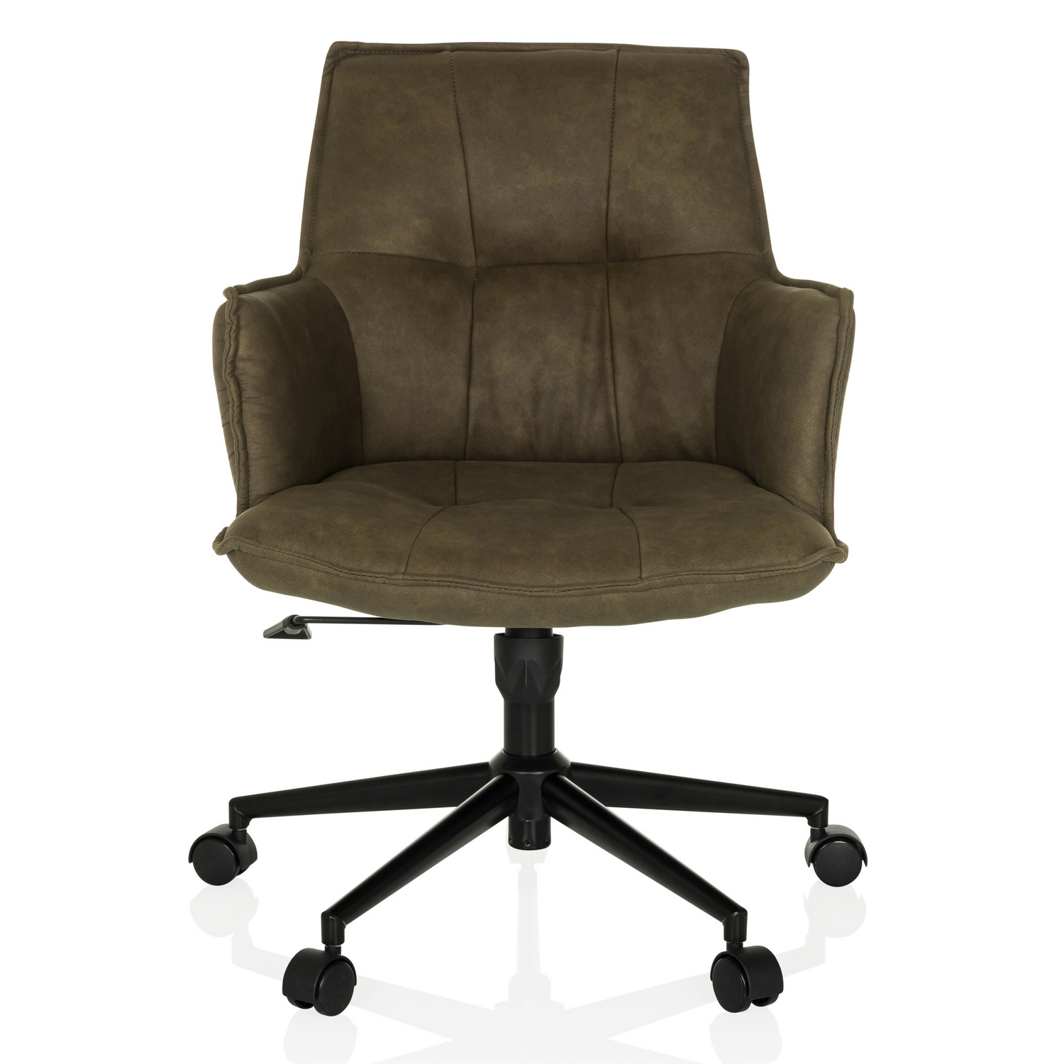 Hjh Living Home Office Stuhl Drehstuhl Solao Life Stoff Grün Stuhl Möbel Sessel B-Ware - 4064323038825