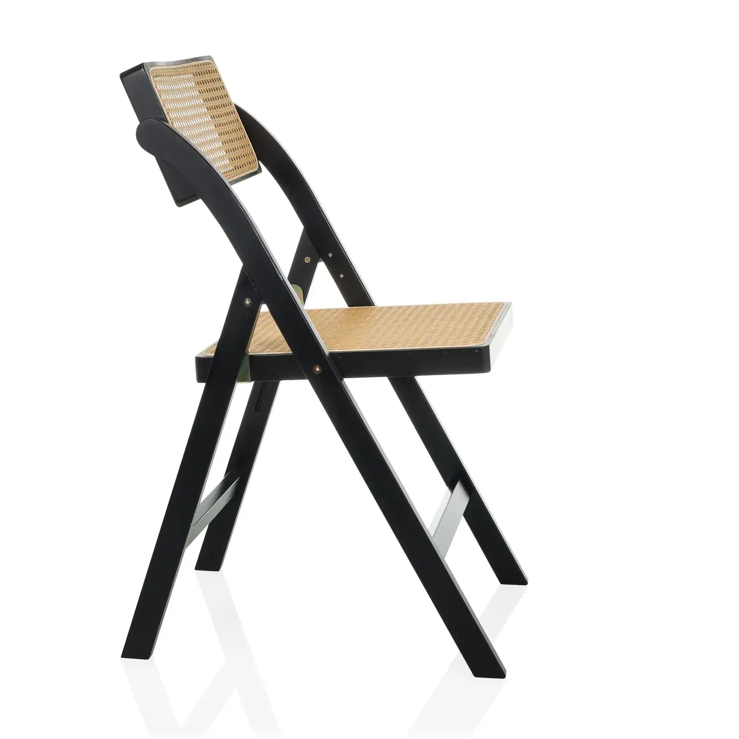 B-Ware Hjh Living Klappstuhl Tudela Bamboo Bambus Rattan Möbel Sitzmöbel - 4064323107866