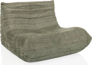 B-Ware Hjh Living Loungesessel Sitzolo Sessel Sitzgelegenheit Stoff Salbei Relaxmöbel
