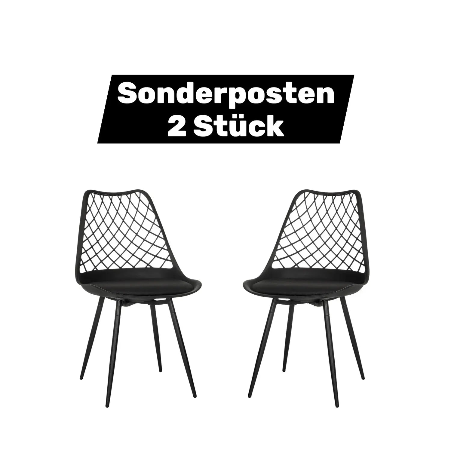 B-Ware Hjh Living Schalenstuhl Stuhl Outdoorstuhl Mit Kissen Wetterfest Begio 2 Stück - 4064323107163