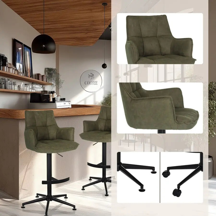 B-Ware Hjh Living Solao Life High Barhocker Hocker Tresenhocker Küche Höhenverstell214 - 4064323106647