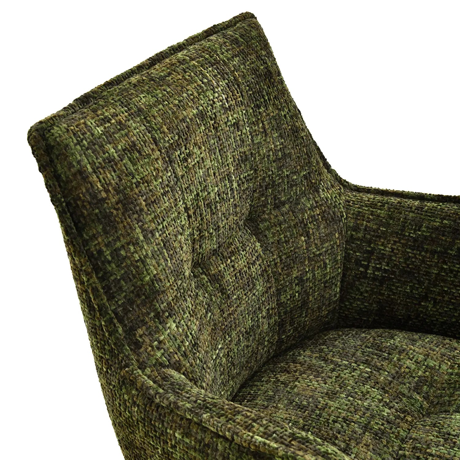 B-Ware Hjh Living Esszimmerstuhl Küchenstuhl Tavaro Stuhl Grün Stoff Armlehnen332 - 4064323108290