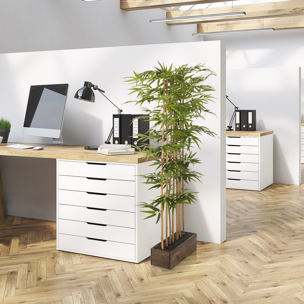 Hjh Office 150 Cm Bambus I Kunstpflanze Kunstbaum Kunstblume Dekopflanze B-Ware - 4064323036470