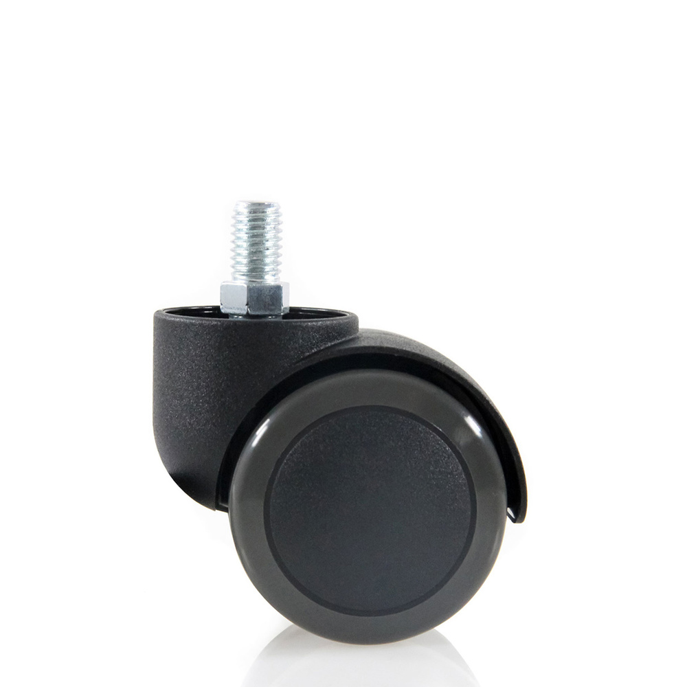 B-Ware Hjh Office 5x Hartbodenrollen Stuhlrollen Bürostuhlrollen Schwarz M10 Hartboden - 4260182540022