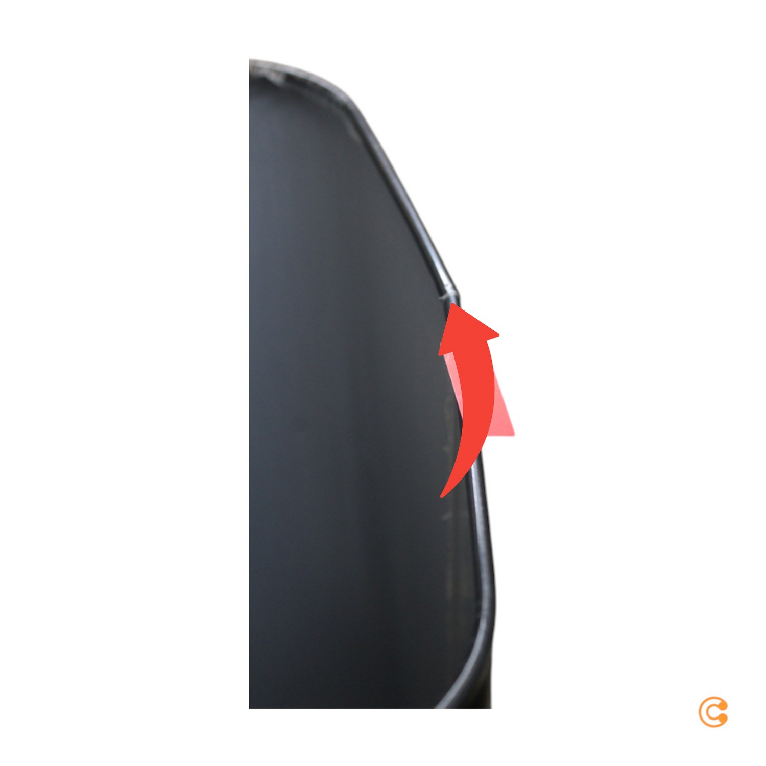 Hjh Office Abfallsammler Mülleimer Clean V Mit Sensor 50 L Stahl Siehe Text/Foto B-Ware - 4064323013242