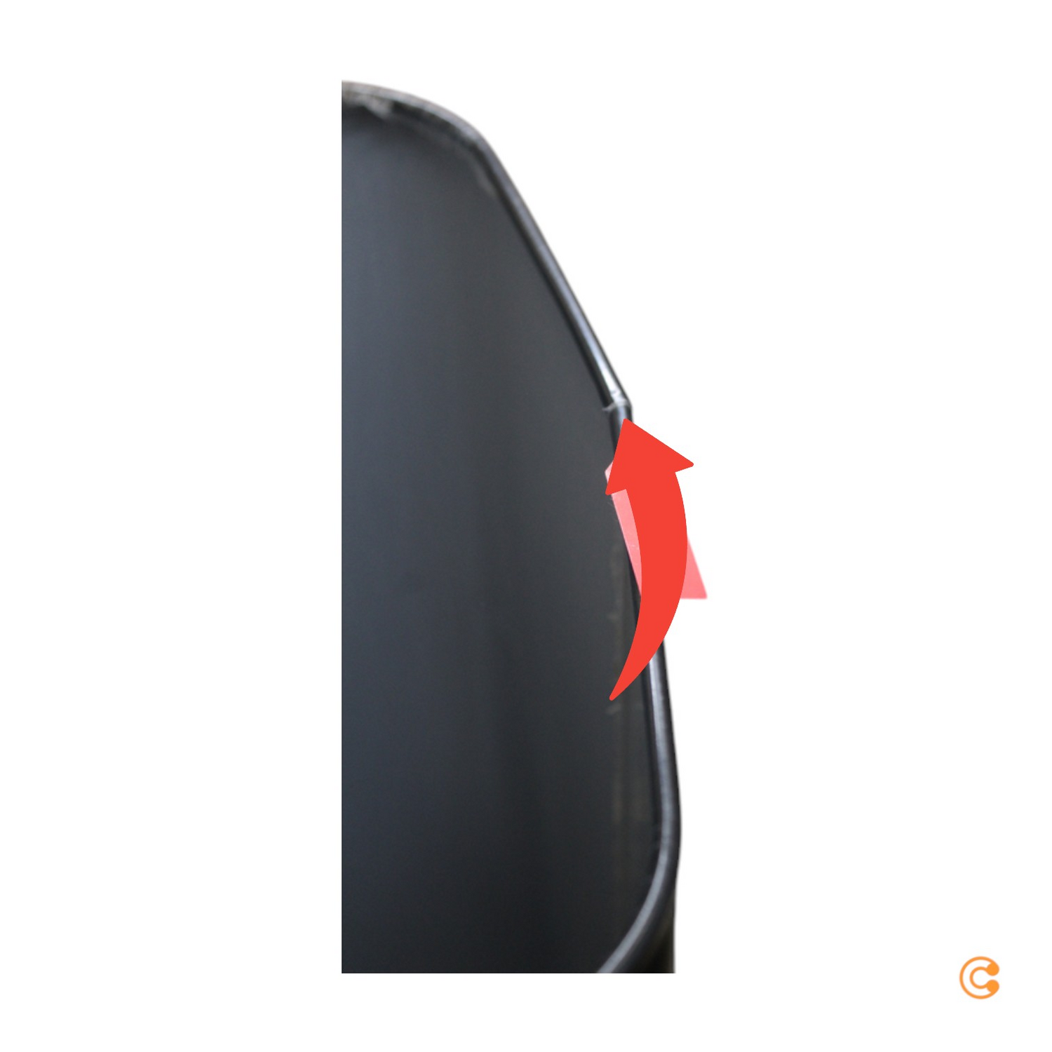 Hjh Office Abfallsammler Mülleimer Clean V Mit Sensor 50 L Stahl Siehe Text/Foto B-Ware - 4064323013242