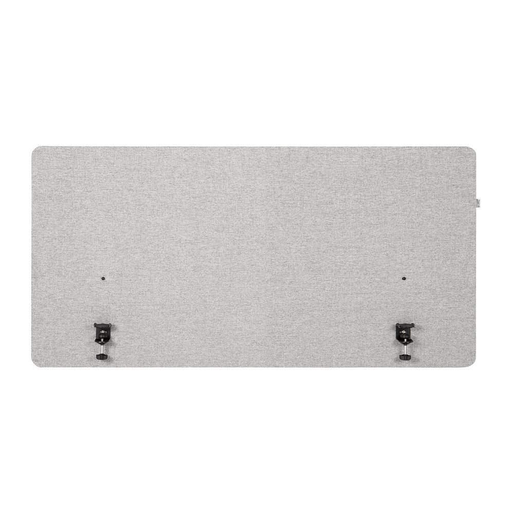 Hjh Office Akustik Tischtrennwand Flexmiut Trennwand D 120 Cm Hellgrau B-Ware - 4064323001959
