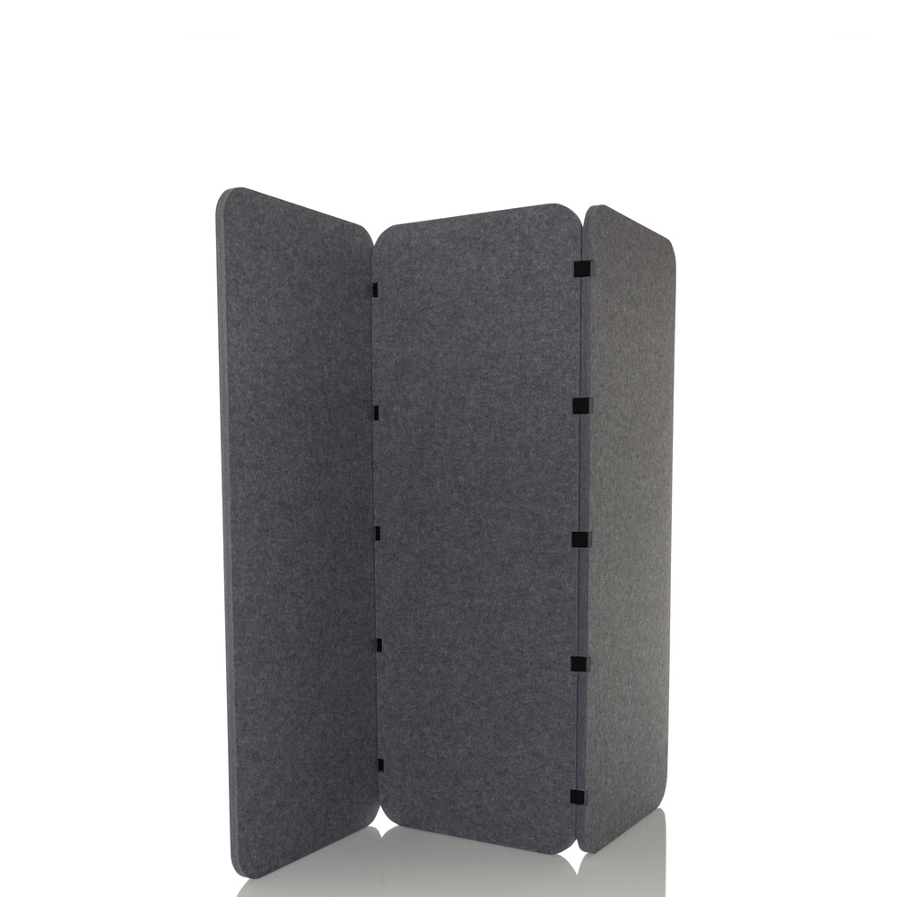 Hjh Office Akustiktrennwand Raumteiler Flexmiut El Pet Grau Siehe Text/Foto B-Ware - 4064323037460