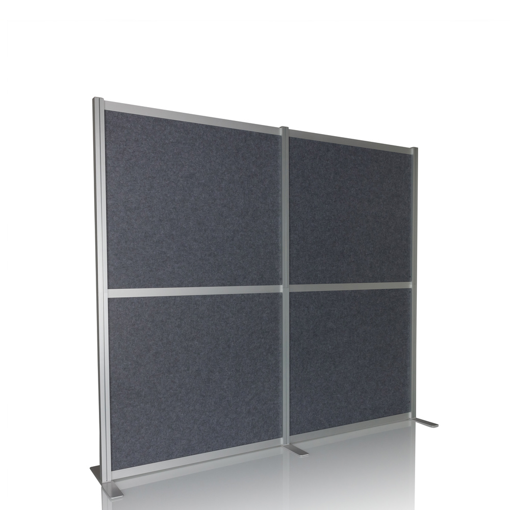 Hjh Office Akustiktrennwand Panel Lärmschutz Flexmiut Modul 167x192 Pet Grau     B-Ware - 4064323037484