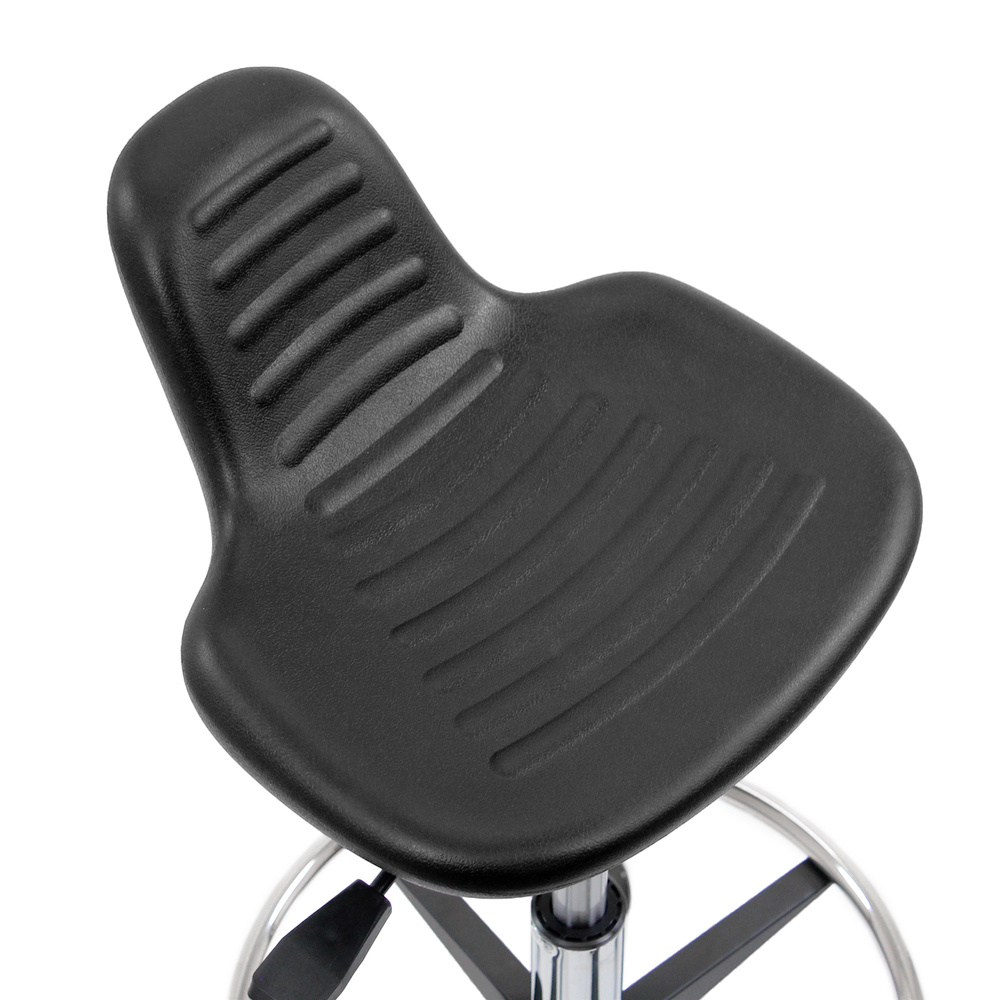 Hjh Office Arbeitsstuhl Arbeitshocker Top Work 03 I Pu Schaum Schwarz Hocker B-Ware - 4064323014997