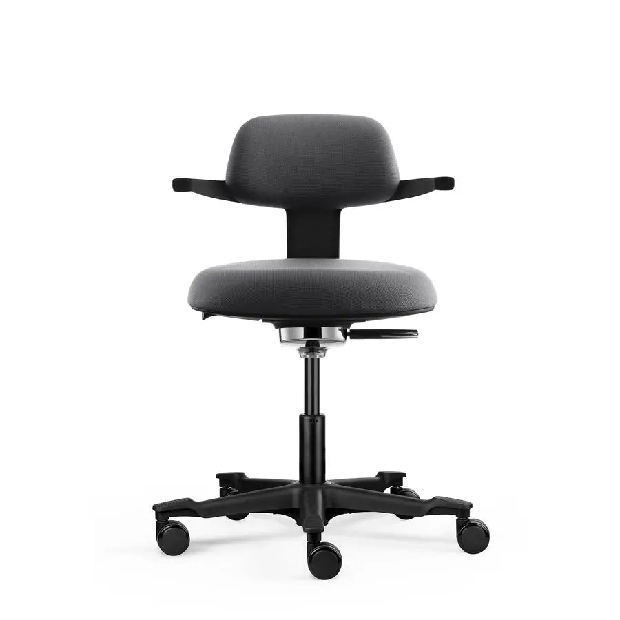 B-Ware Hjh Office Arbeitsstuhl Drehstuhl Bürostuhl Work 40 Sitz Stoff Rücken Dunkelg820 - 4064323108061