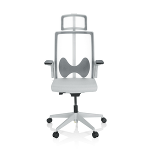 B-Ware Hjh Office Arceo W Bürostuhl Drehstuhl Stuhl Netzstoff Grau Siehe Text