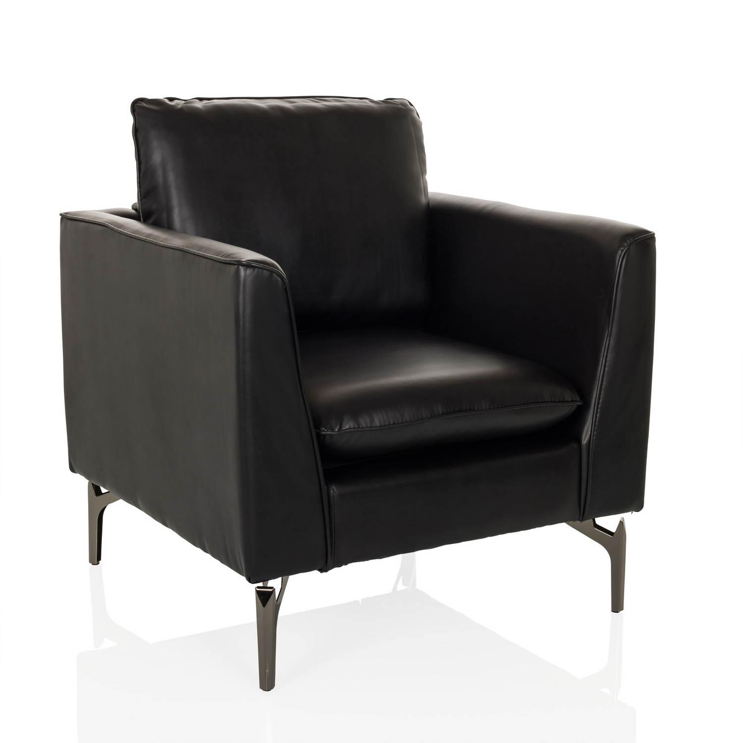 Hjh Office Bavero Pu Loungsessel Einsitzer Sofa Sessel Sitz B-Ware