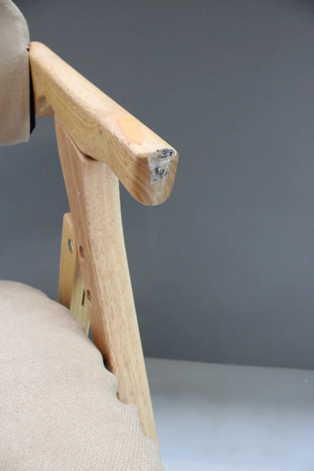 C-Ware Hjh Office Besucherstuhl Klappstuhl Scandio Holzrahmen Beige Siehe Text/Foto - 4064323035008