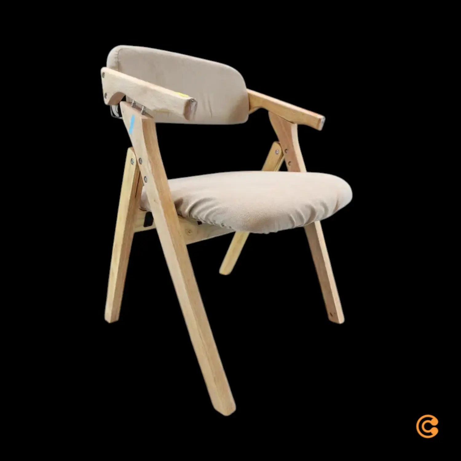 C-Ware Hjh Office Besucherstuhl Klappstuhl Scandio Holzrahmen Beige Siehe Text/Foto - 4064323035008
