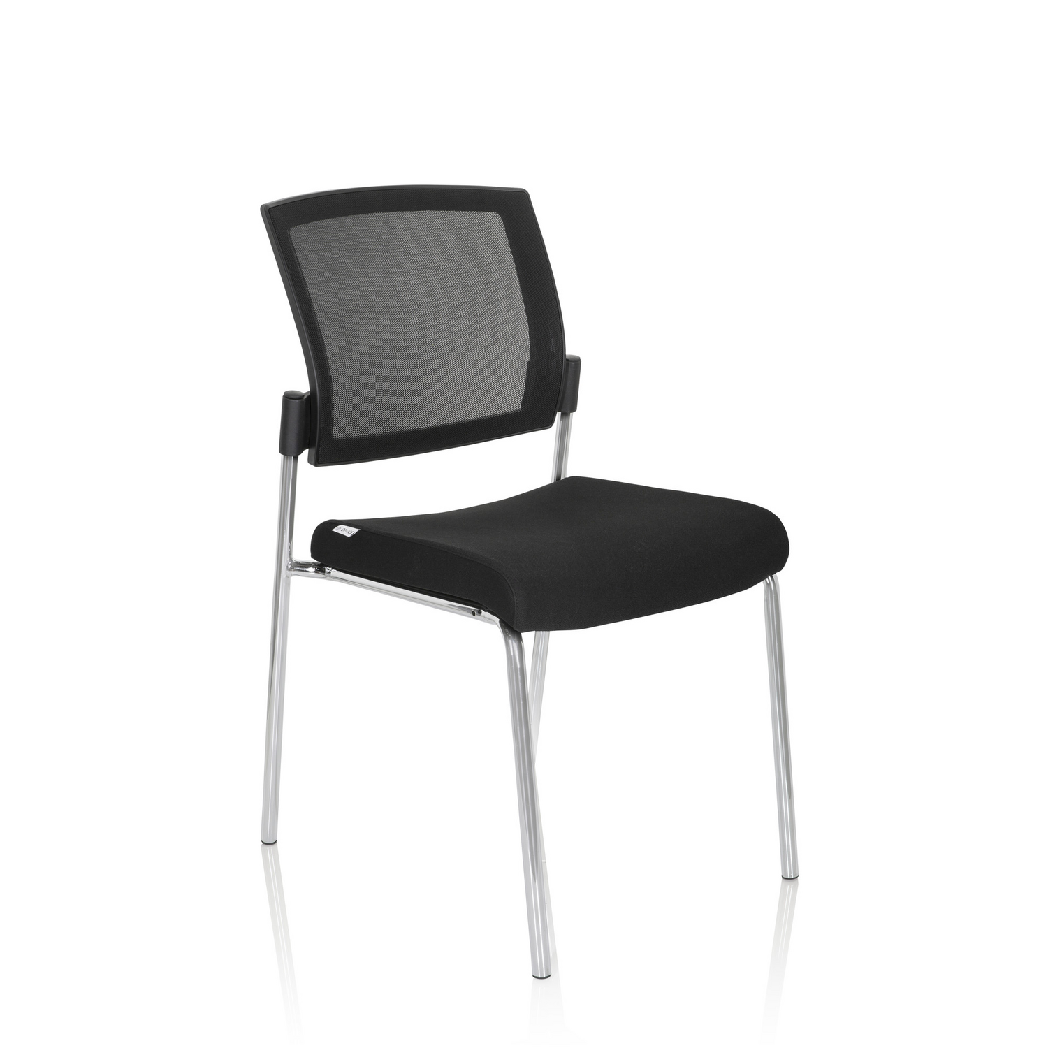 B-Ware Hjh Office Besucherstuhl Konferenzstuhl Stuhl Schwarz K9 V Stapelbar 2 Stück - 4064323000204