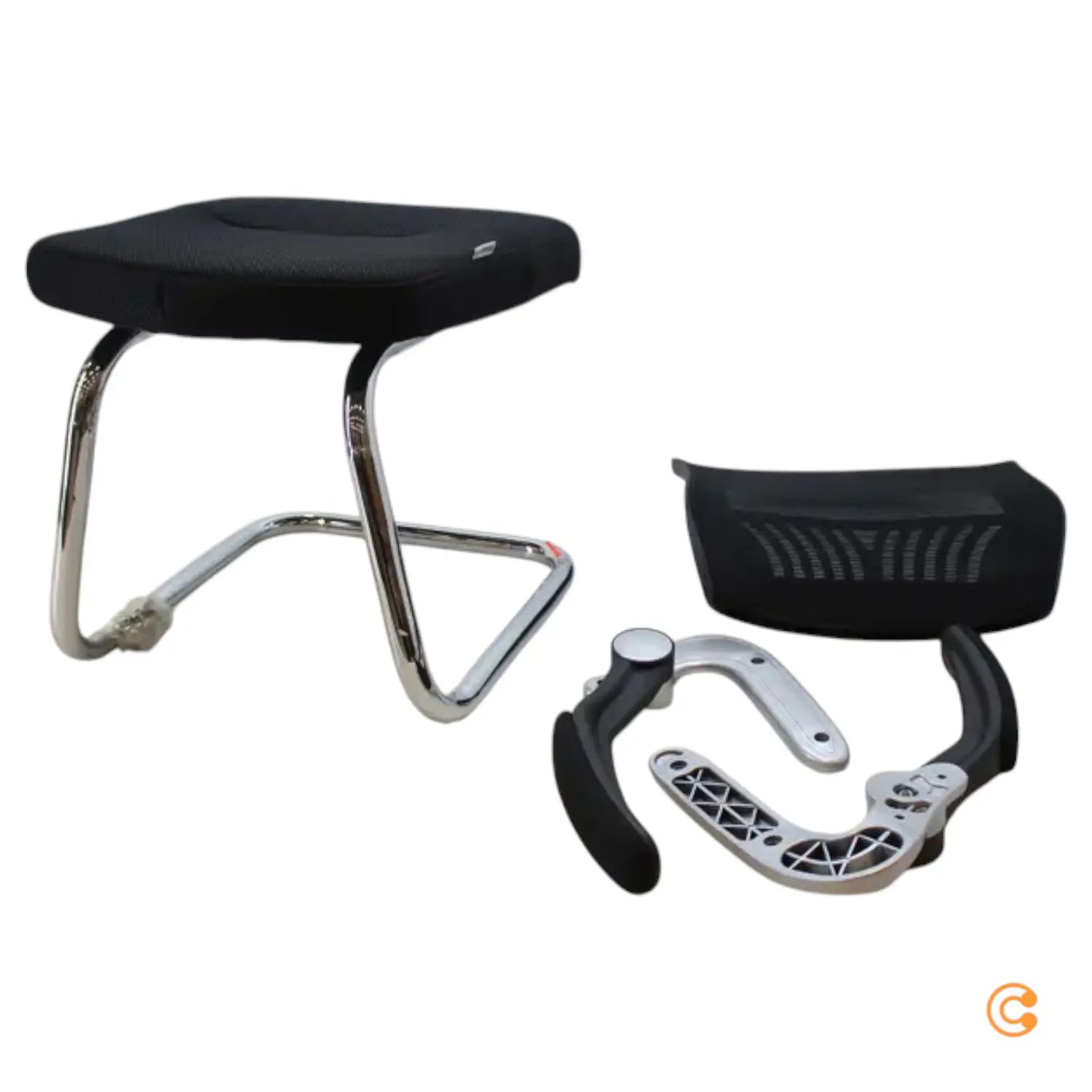 B-Ware Hjh Office Besucherstuhl Konferenzstuhl Freischwinger Netzstoff Siehe Text/Foto - 4251084672393