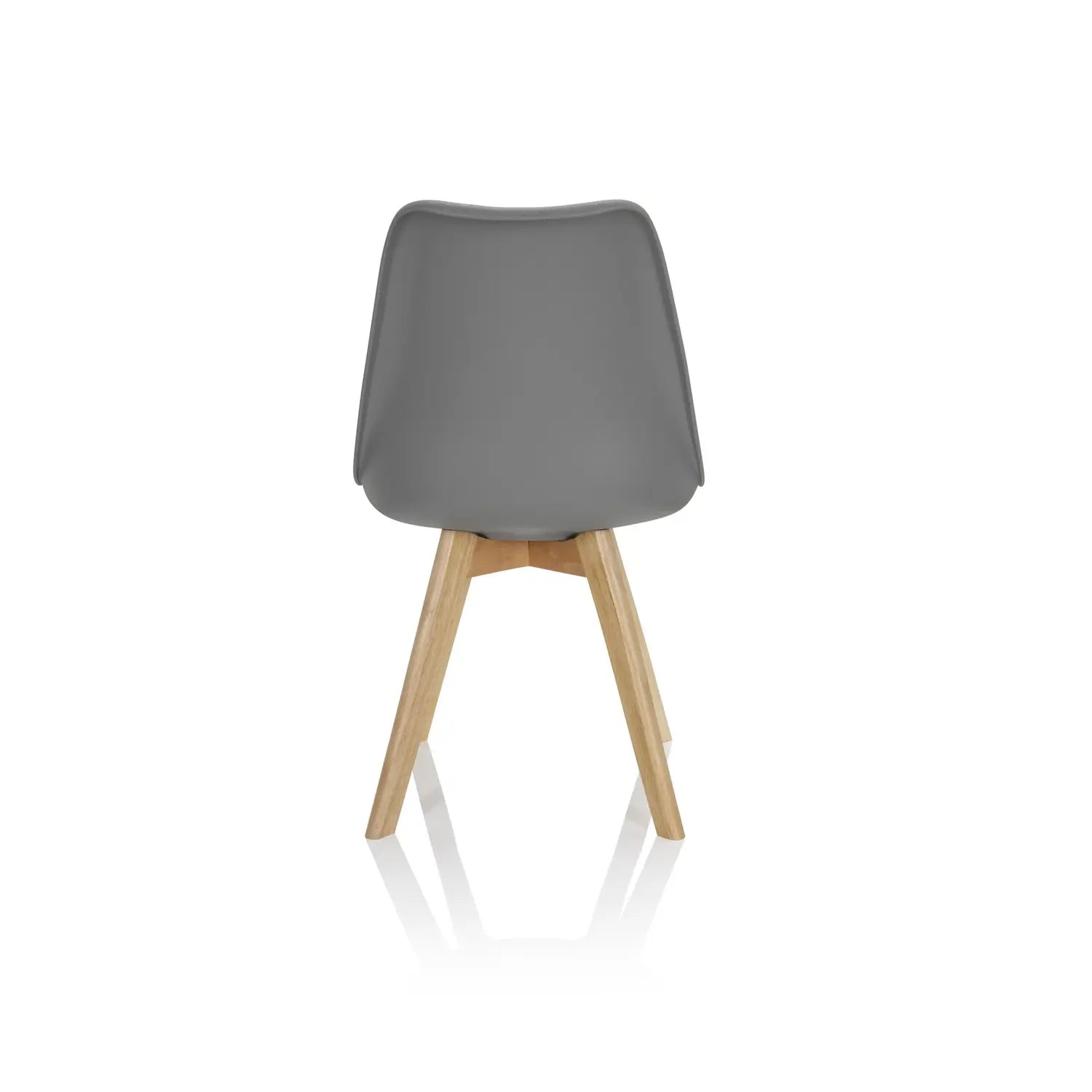 B-Ware Hjh Office Besucherstuhl Schalenstuhl Scandi Esszimmerstuhl Kunststoff Grau 114 - 4064323007142