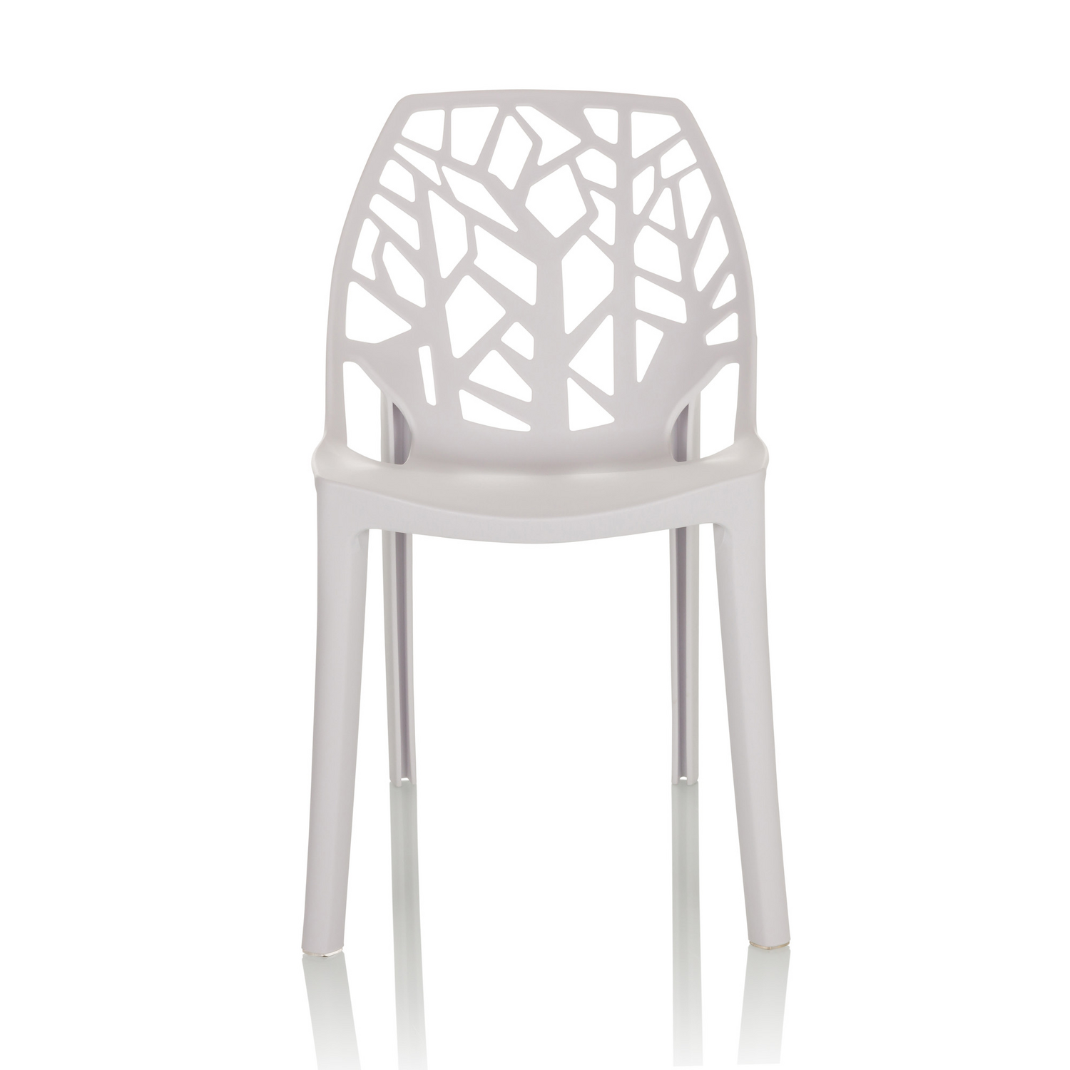 B-Ware Hjh Office Besucherstuhl / Schalenstuhl Artifo Tri Gartenstuhl Kunststoff W903 - 4064323035039