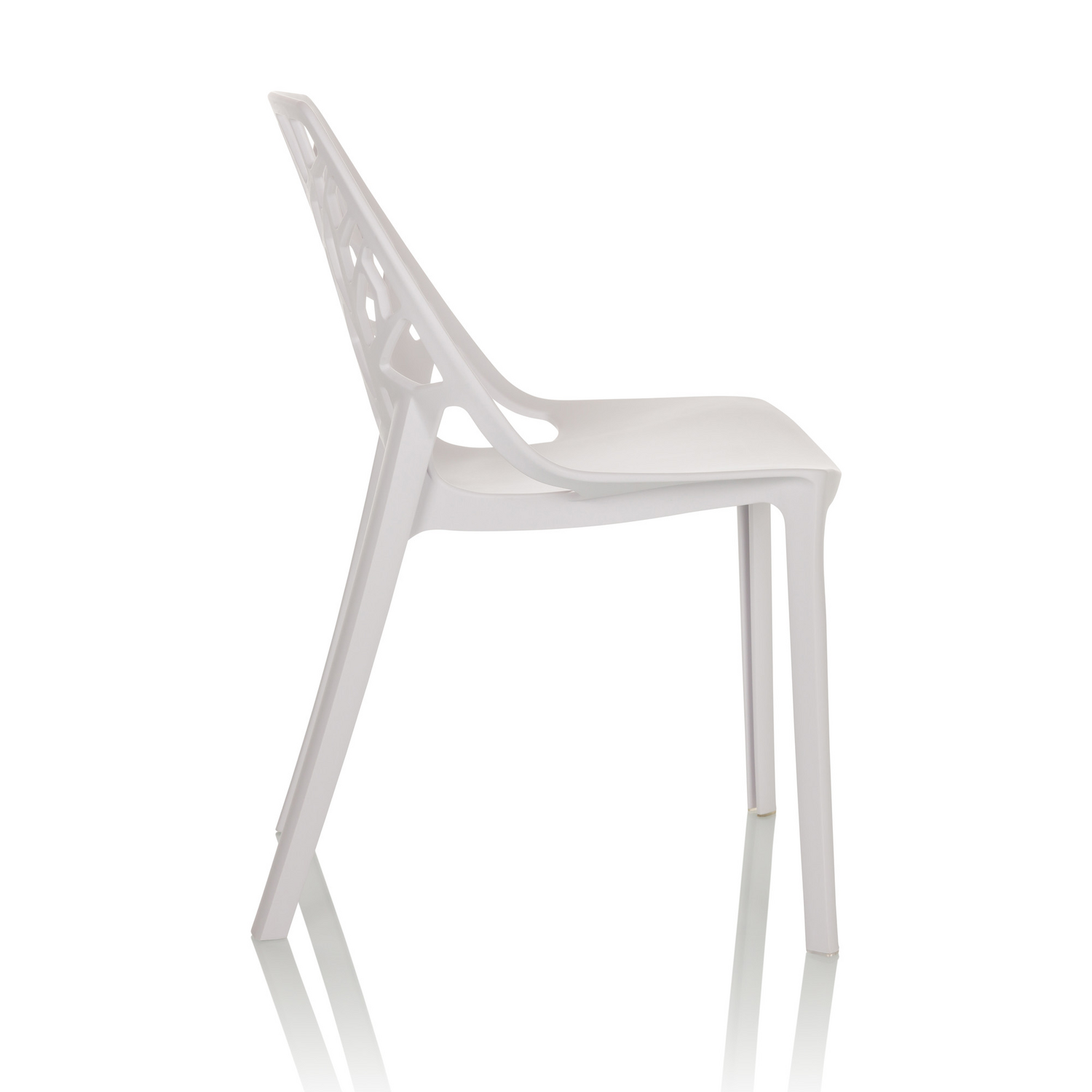 B-Ware Hjh Office Besucherstuhl / Schalenstuhl Artifo Tri Gartenstuhl Kunststoff W903 - 4064323035039