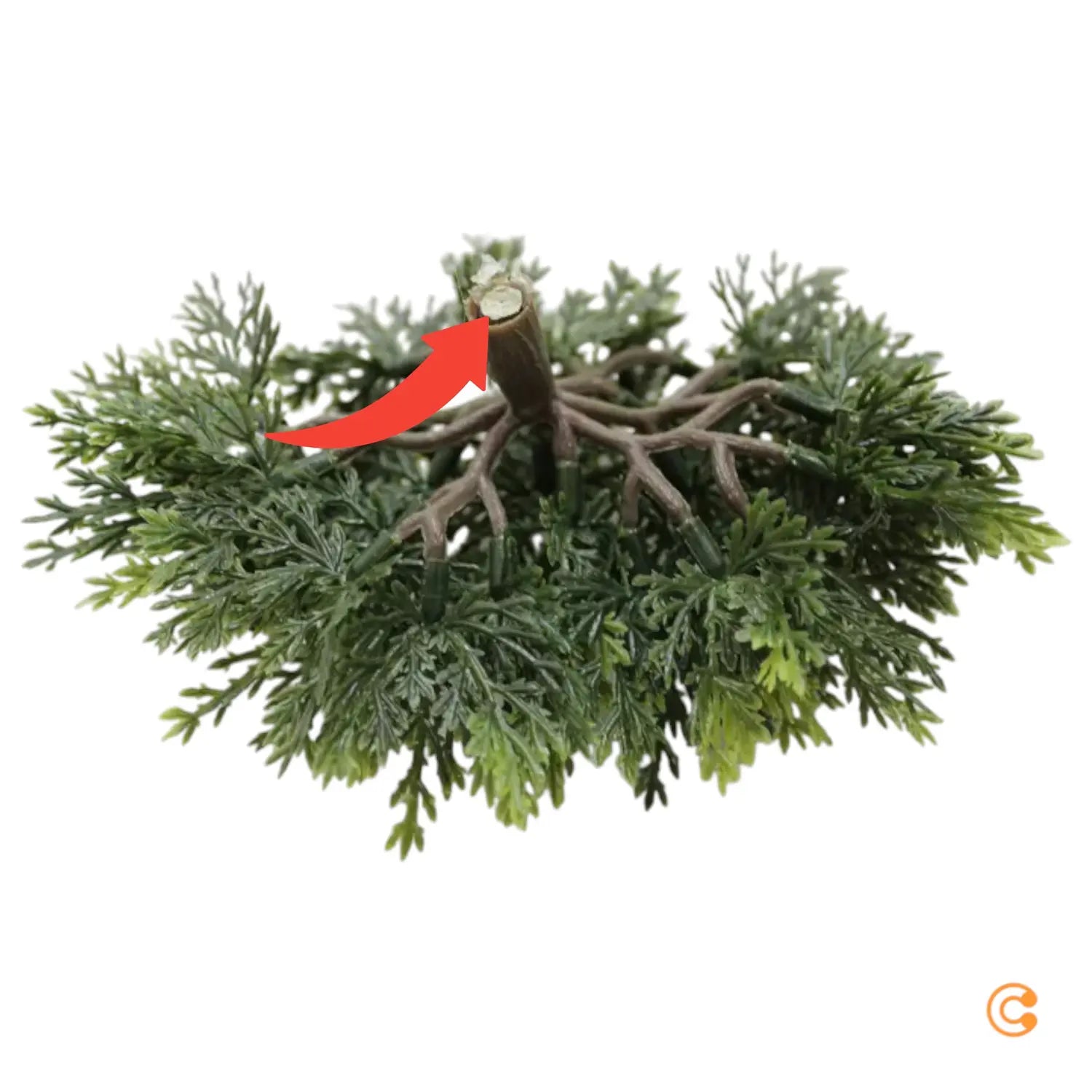 C-Ware Hjh Office Kunstpflanze Bonsai 44 Cm Grün Künstliche Siehe Text/Foto - 4064323036456